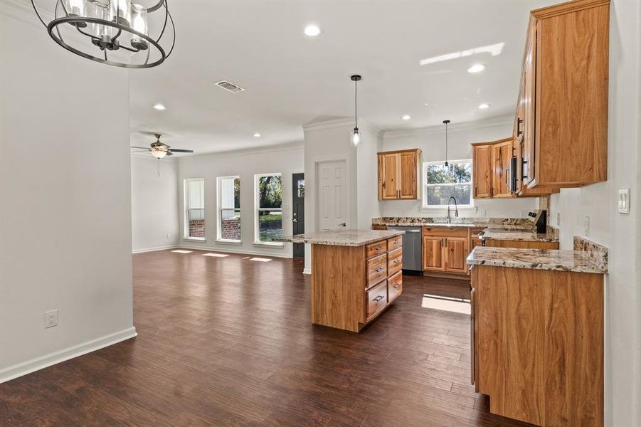 Furnished interior view inside a new home in , Mount Vernon (Image 10).