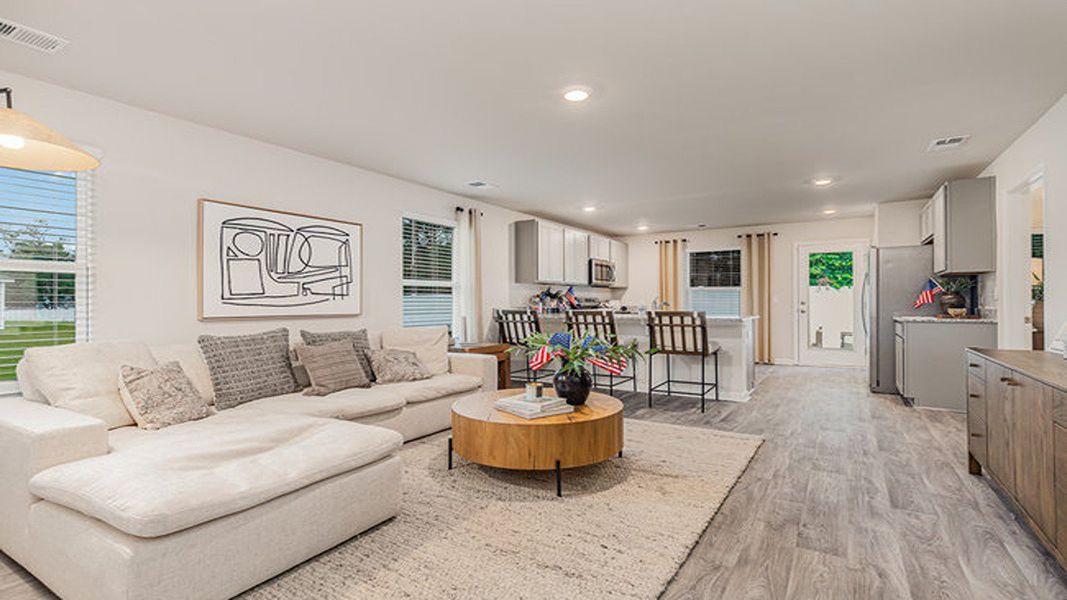 Furnished interior view inside a new home in Southshore Bay, Sunset Beach (Image 6).