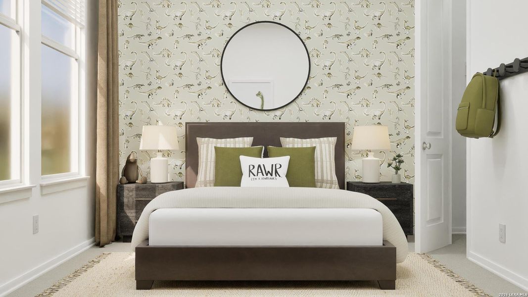 Furnished interior view inside a new home in Navarro Ranch, Seguin (Image 30).