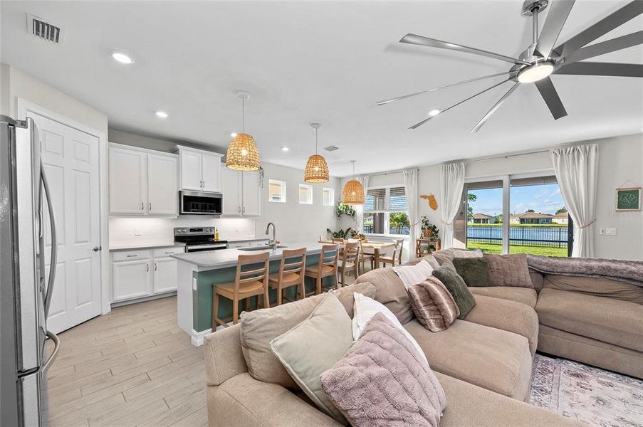 Furnished interior view inside a new home in , Venice (Image 8). Furnished interior view inside a new home in , Venice (Image 8).