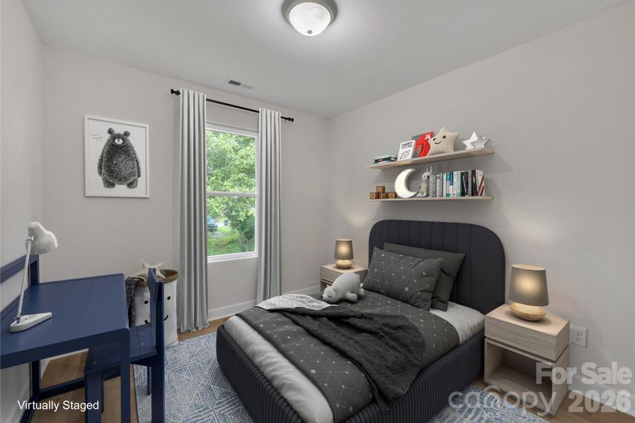 Furnished interior view inside a new home in , Statesville (Image 17).