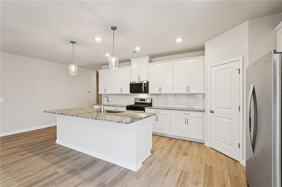 Furnished interior view inside a new home in Westmont Preserve, Powder Springs (Image 6). Furnished interior view inside a new home in Westmont Preserve, Powder Springs (Image 6).