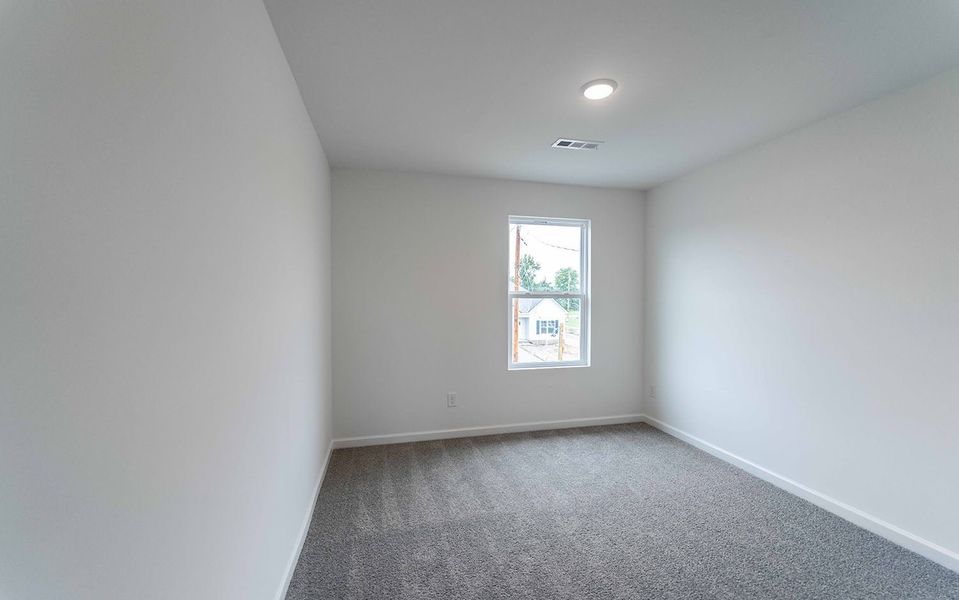 Spacious, unfurnished interior of a new home in Stonehenge, Manchester (Image 34). Spacious, unfurnished interior of a new home in Stonehenge, Manchester (Image 34).