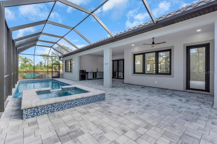 Exterior details and patio area of a home in , Nokomis (Image 30). Exterior details and patio area of a home in , Nokomis (Image 30).