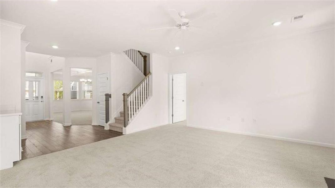 Spacious, unfurnished interior of a new home in Wildwood, Covington (Image 49).