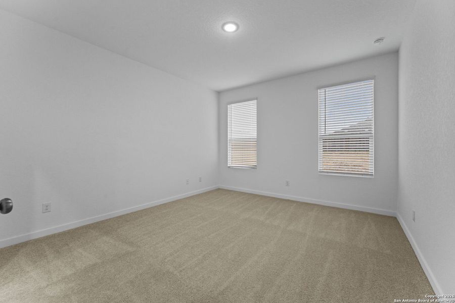 Spacious, unfurnished interior of a new home in Parkside: Coastline Collection, New Braunfels (Image 15).