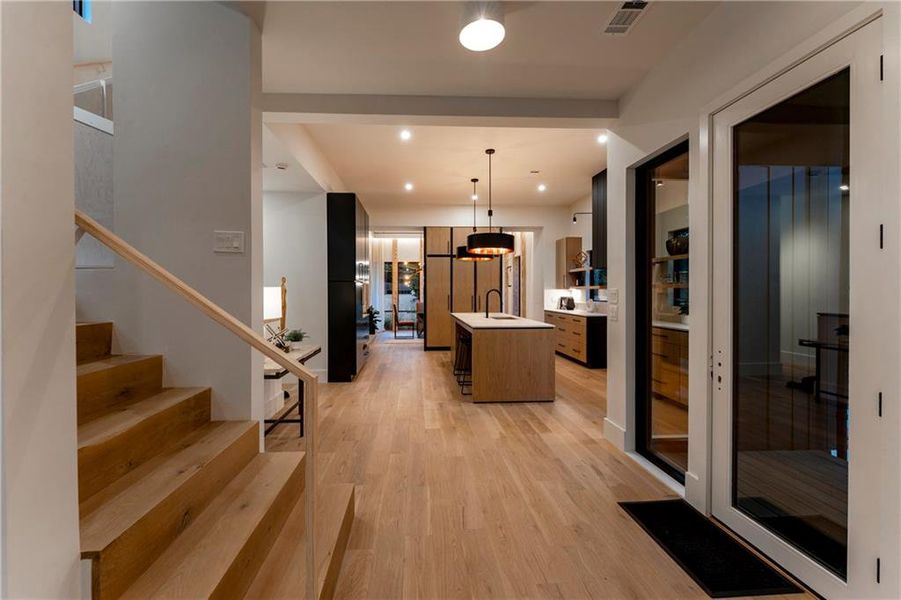 Furnished interior view inside a new home in , Atlanta (Image 16).