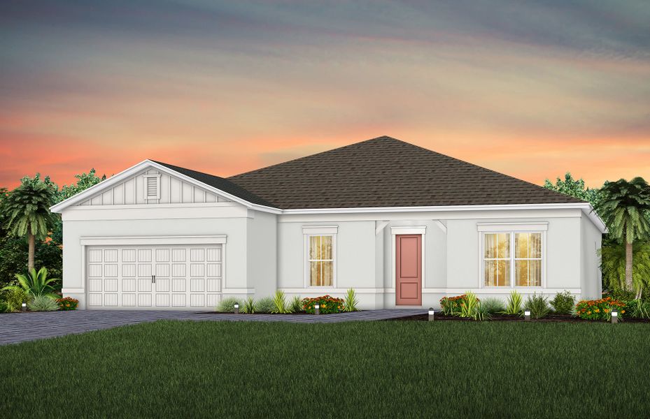 Representative exterior photo of a completed home built from the Stardom by Del Webb in Del Webb Sunbridge, St. Cloud, FL (Image 22).