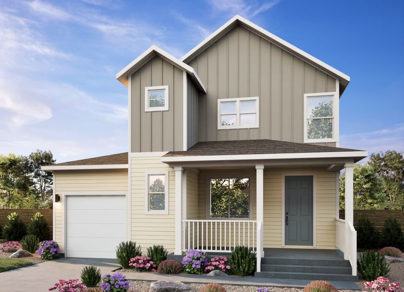 Canvas One Elevation C at Barefoot in Firestone, CO