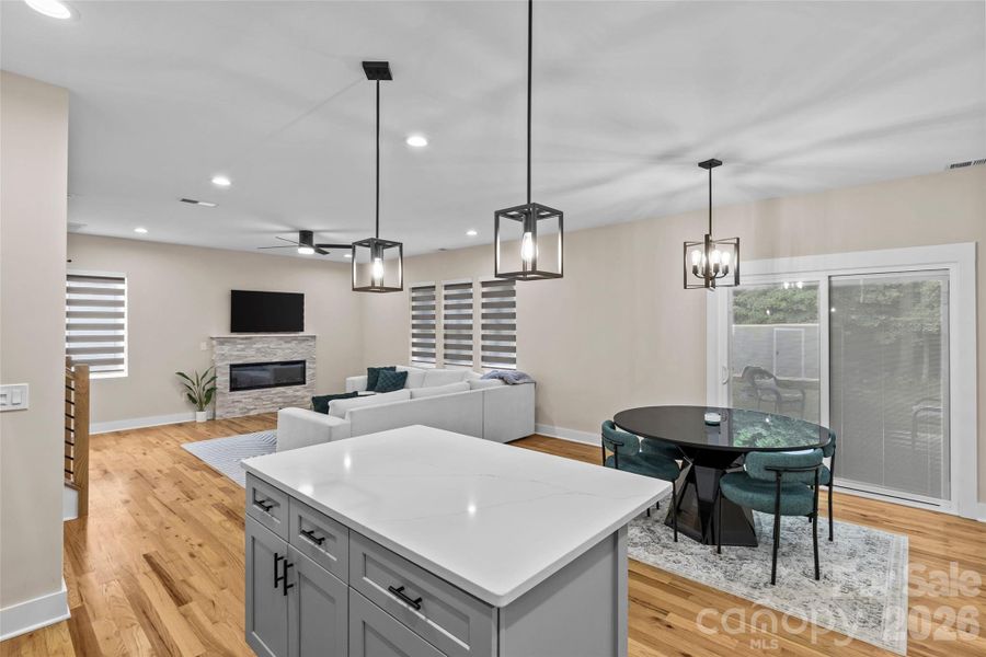 Furnished interior view inside a new home in , Charlotte (Image 6).