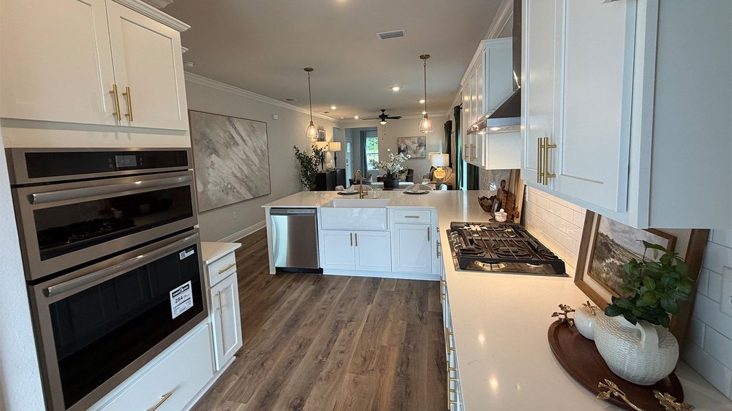 Furnished interior view inside a new home in Fallschase, Tallahassee (Image 8).