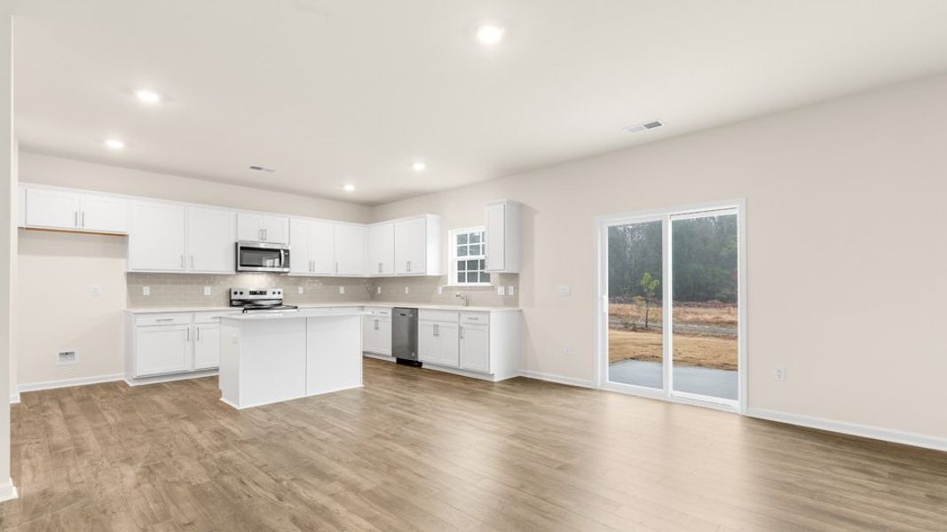 Spacious, unfurnished interior of a new home in The Estates at Edinborough, Gibsonville (Image 17).