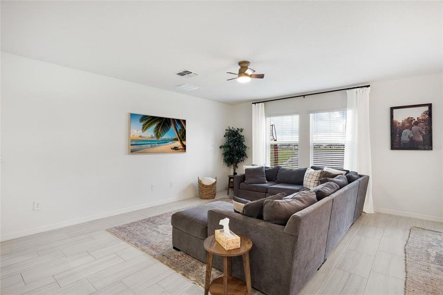 Furnished interior view inside a new home in Seaire, Parrish (Image 7). Furnished interior view inside a new home in Seaire, Parrish (Image 7).