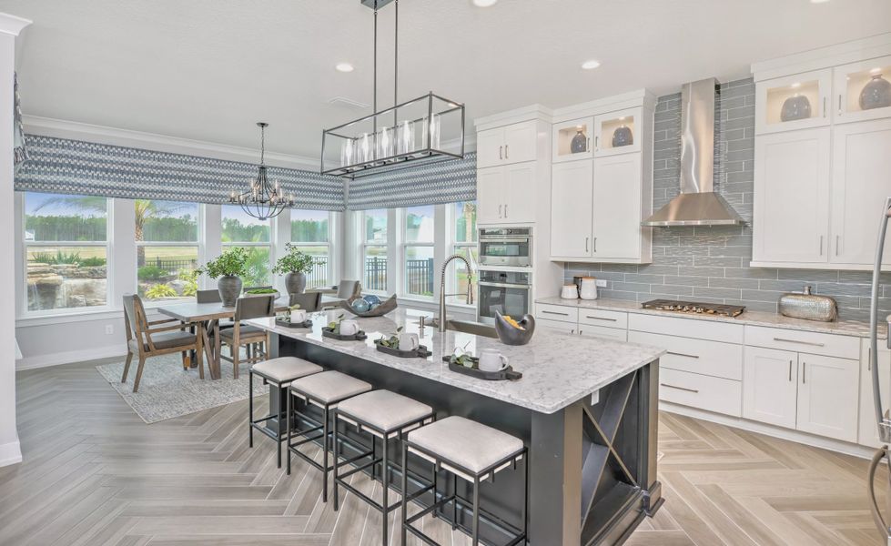 Furnished interior view inside a new home in Middlebourne, St. Johns (Image 18).