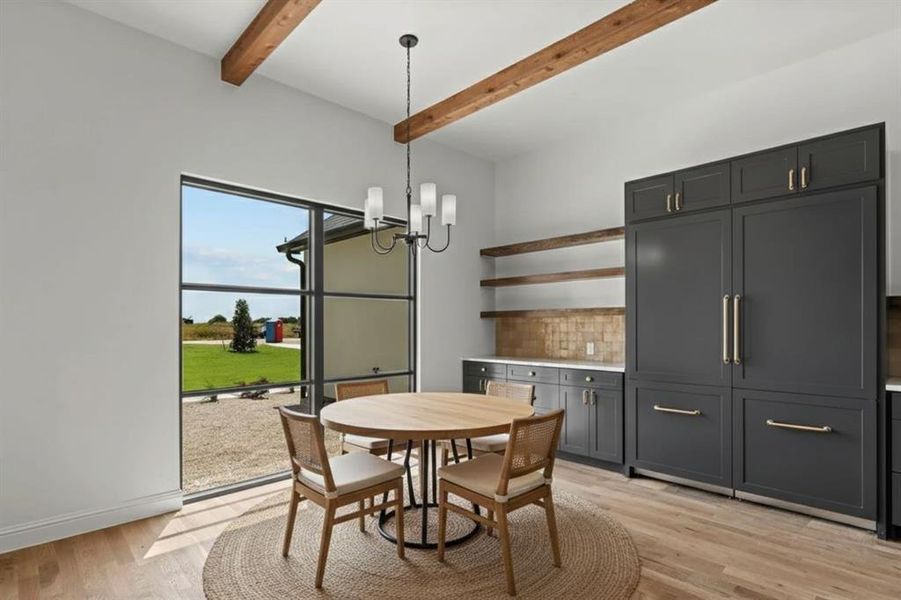 Furnished interior view inside a new home in , Krum (Image 17). Furnished interior view inside a new home in , Krum (Image 17).