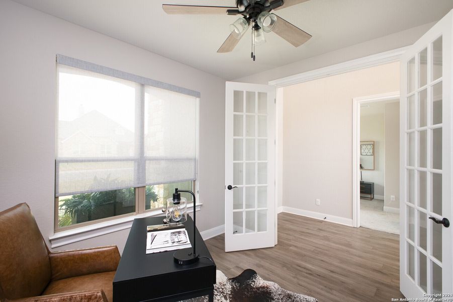 Representative furnished interior of a home built from the The Malta by Whitestone Custom Homes in Johnson Ranch, Bulverde (Image 17).