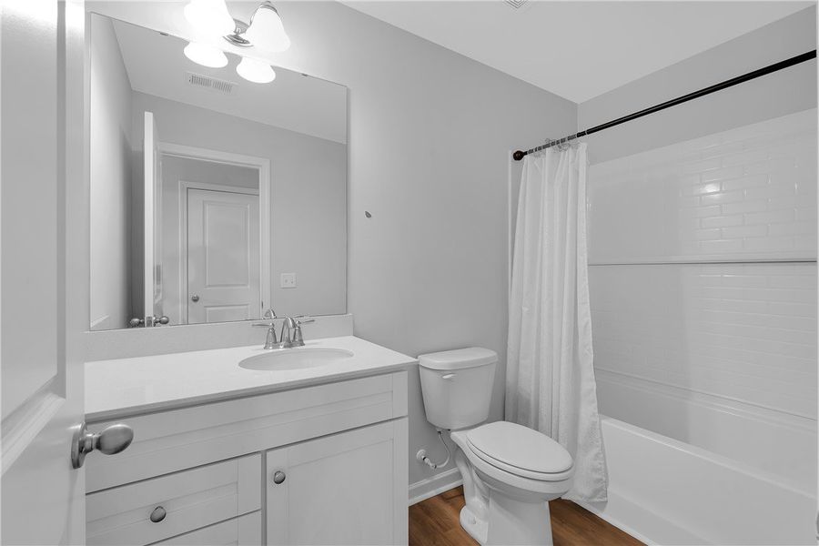 Furnished interior view inside a new home in Brownstone Park, Easley (Image 5).