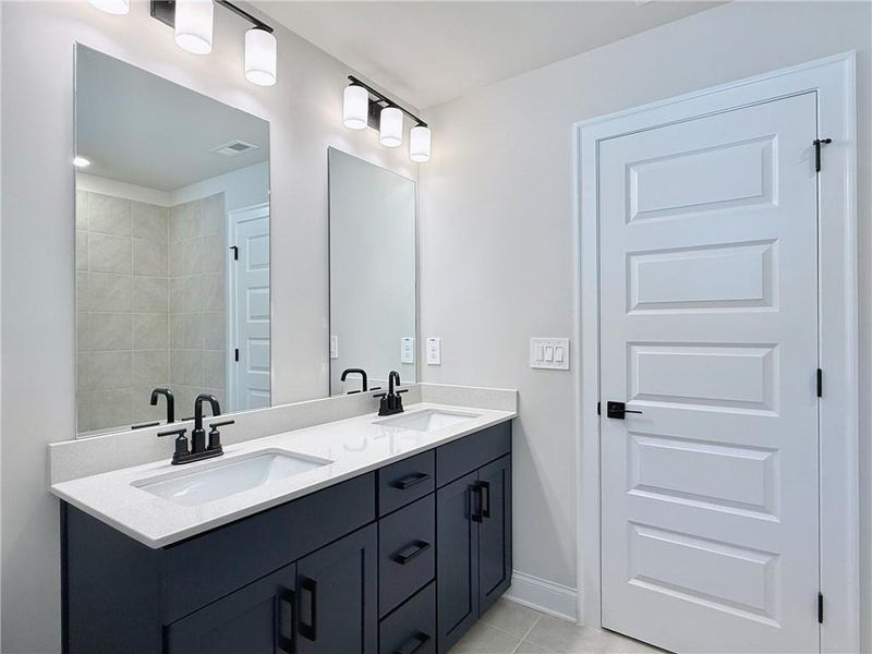 Furnished interior view inside a new home in Vines at Mill Creek - Legacy Series, Braselton (Image 7).