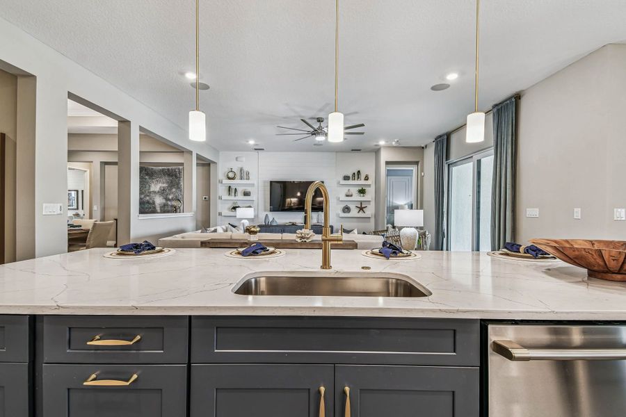 Furnished interior view inside a new home in River Preserve Estates, Parrish (Image 69).