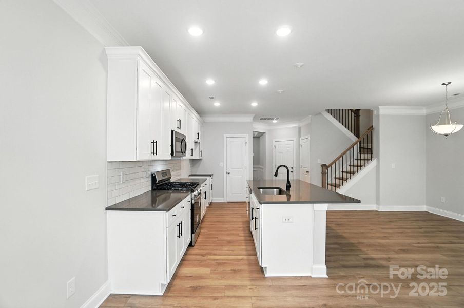 Furnished interior view inside a new home in Harrisburg Village, Harrisburg (Image 5). Furnished interior view inside a new home in Harrisburg Village, Harrisburg (Image 5).