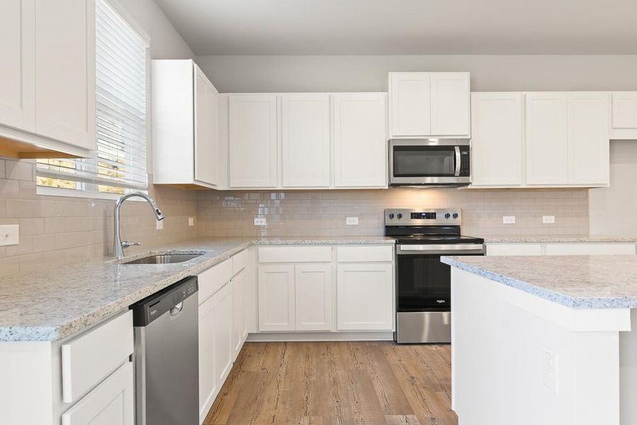 Furnished interior view inside a new home in Parkview Estates, South Fulton (Image 8).