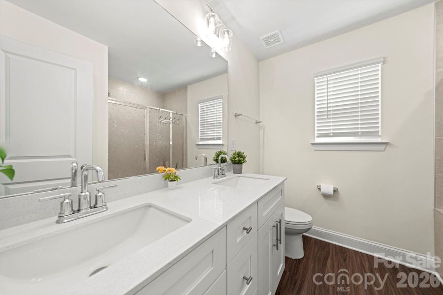 Furnished interior view inside a new home in , Charlotte (Image 15). Furnished interior view inside a new home in , Charlotte (Image 15).