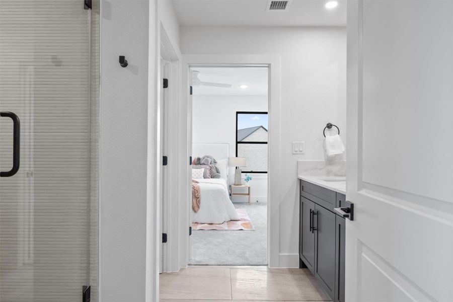 Furnished interior view inside a new home in , Georgetown (Image 13). Furnished interior view inside a new home in , Georgetown (Image 13).