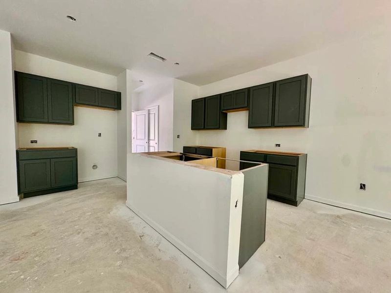 Kitchen Construction Progress