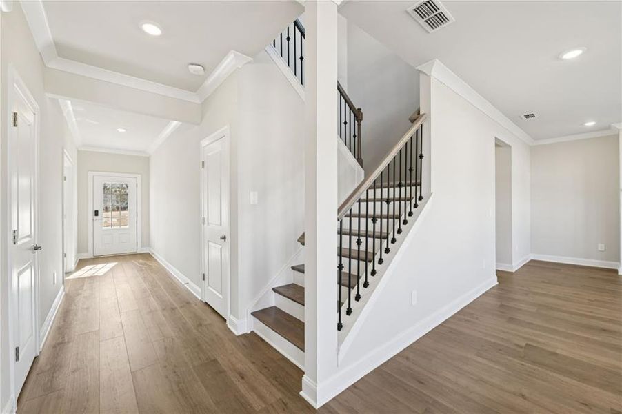 Spacious, unfurnished interior of a new home in River Pointe, Monroe (Image 44).