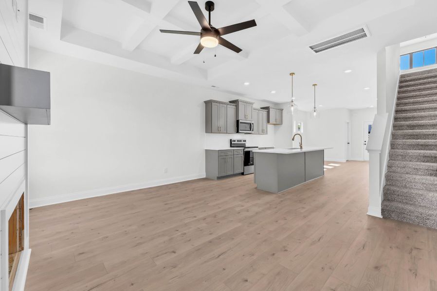 Spacious, unfurnished interior of a new home in Fletchers Bend, Clarksville (Image 15). Spacious, unfurnished interior of a new home in Fletchers Bend, Clarksville (Image 15).