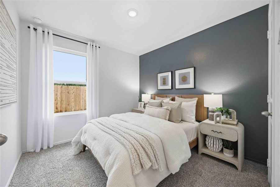 Furnished interior view inside a new home in Pineapple Square, Houston (Image 11). Furnished interior view inside a new home in Pineapple Square, Houston (Image 11).