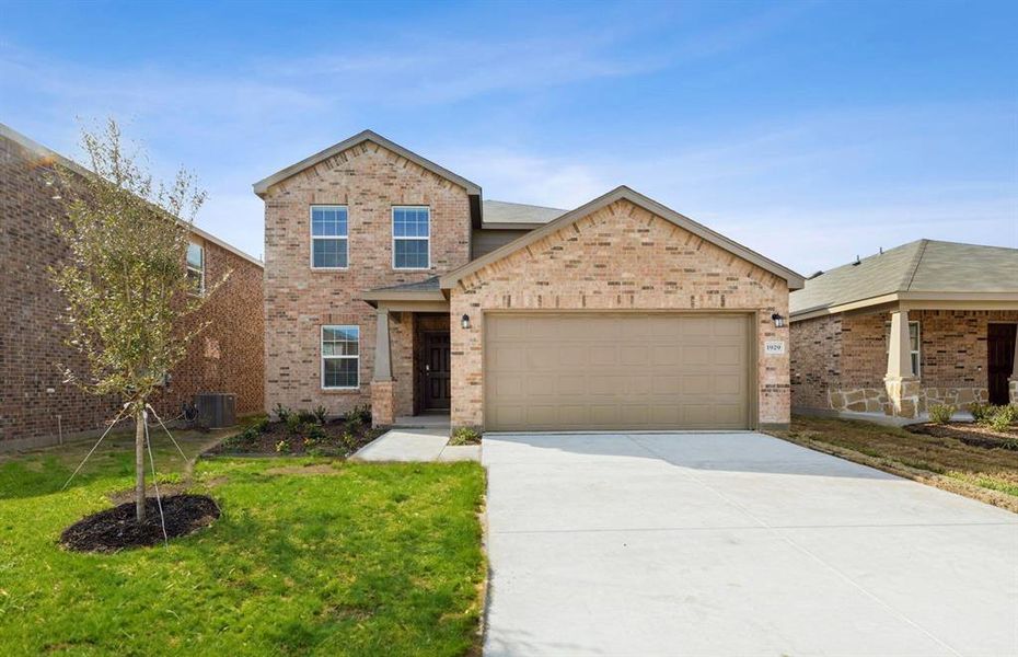 NEW CONSTRUCTION: Beautiful two-story home available at Arbordale in Forney