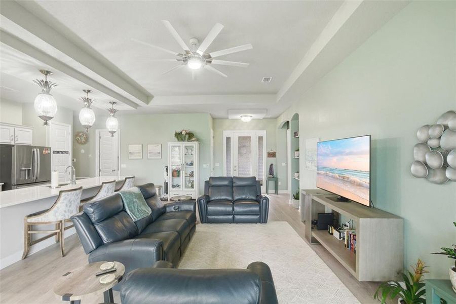 Furnished interior view inside a new home in , Deland (Image 9).