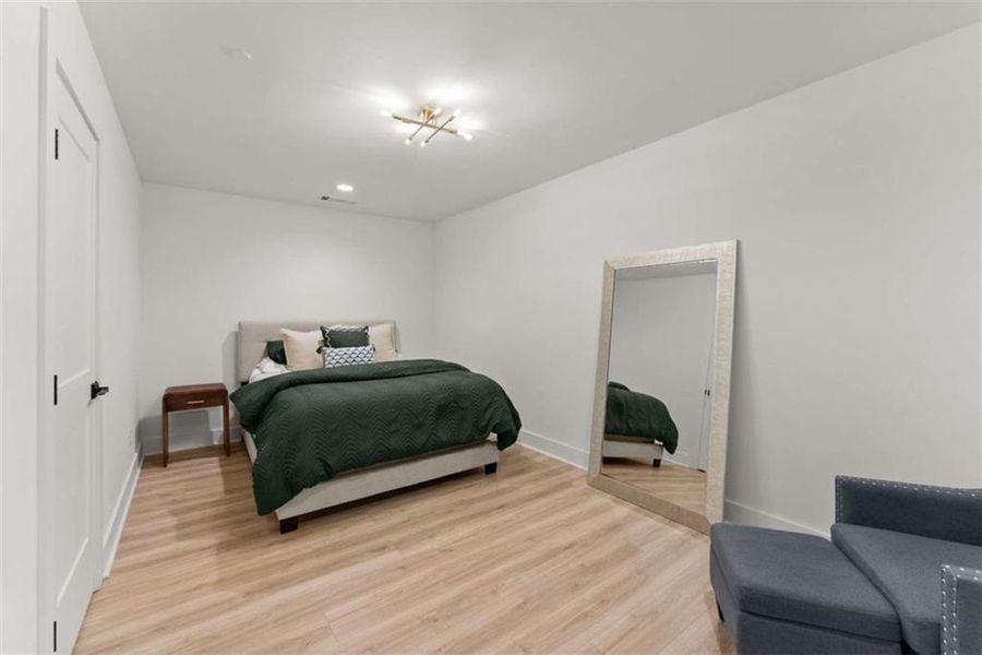 Furnished interior view inside a new home in Skyview On Broad, Sugar Hill (Image 31).