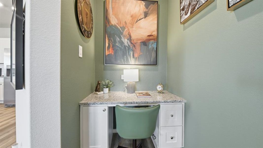 Furnished interior view inside a new home in Trails of Elizabeth Creek, Fort Worth (Image 18).