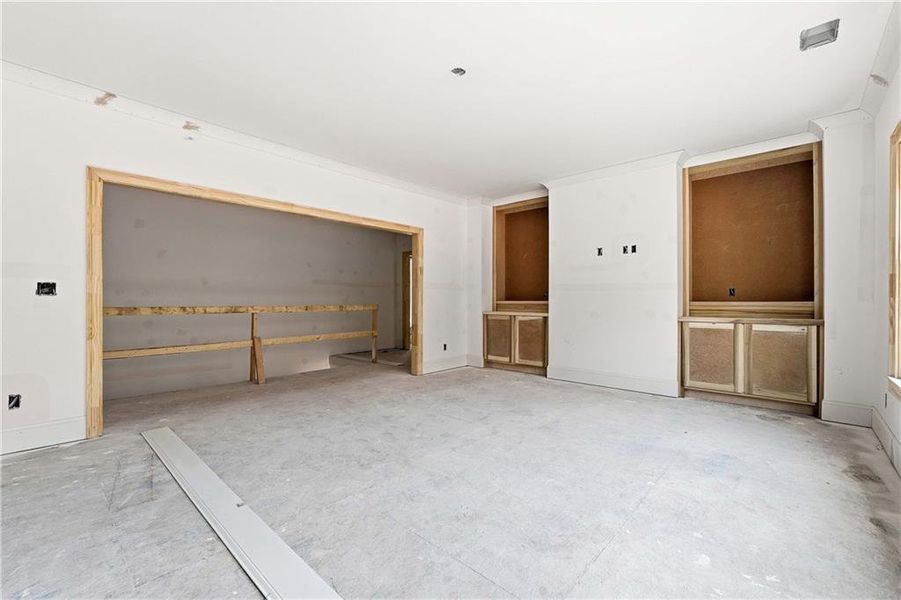 In-progress construction of a new home in , Marietta, GA (Image 3).