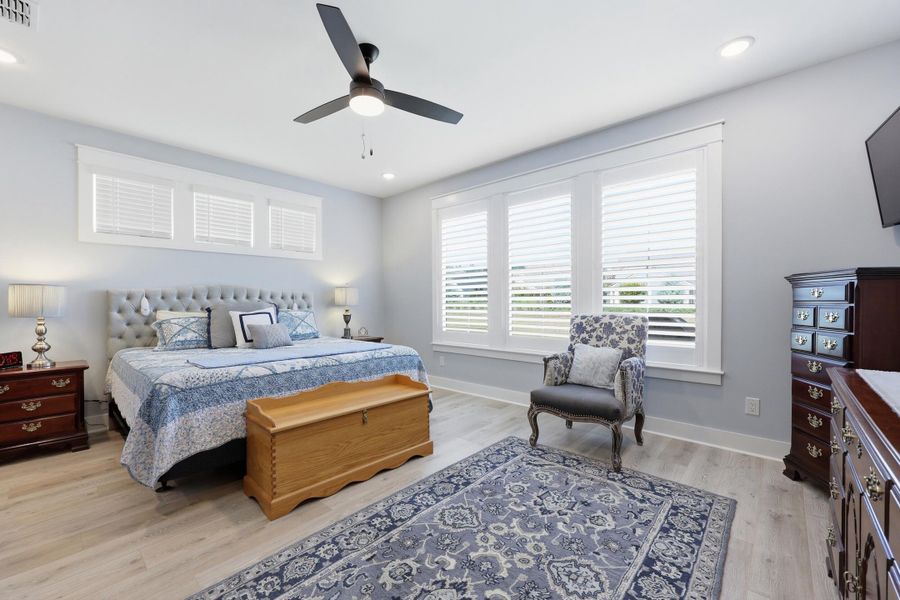 Furnished interior view inside a new home in K. Hovnanian's® Four Seasons at Lakes of Cane Bay, Summerville (Image 16).
