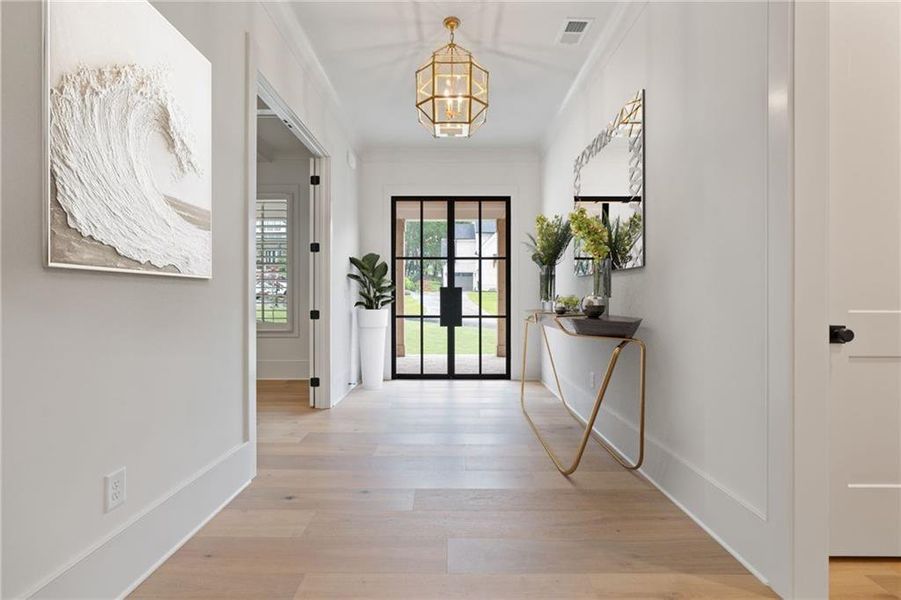 Furnished interior view inside a new home in , Ball Ground (Image 6). Furnished interior view inside a new home in , Ball Ground (Image 6).