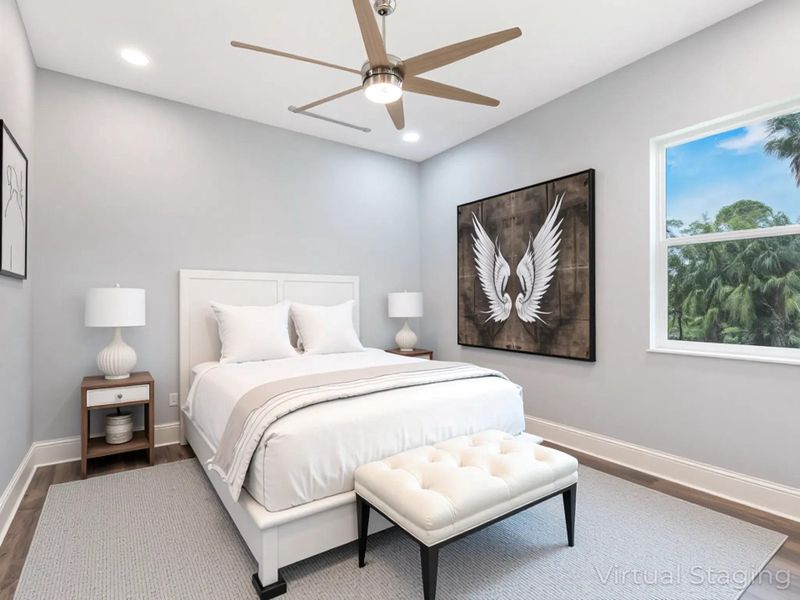 Furnished interior view inside a new home in , The Acreage (Image 24).
