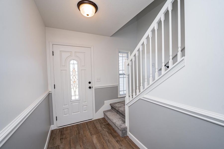 Representative unfurnished interior of a home built from the Sumter by Enchanted Homes in Lonesome Dove, San Antonio (Image 27).