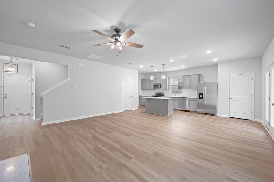 Spacious, unfurnished interior of a new home in Grand Arbor, Blythewood (Image 26).