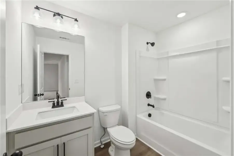 Furnished interior view inside a new home in Langston Reserve, Cartersville (Image 10).