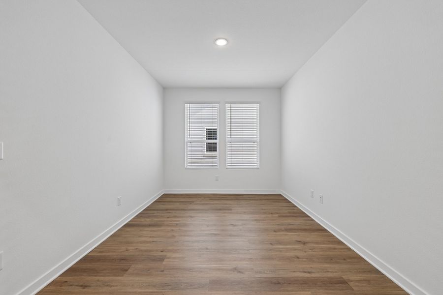 Representative unfurnished interior of a home built from the 4013 by Risewell Homes in Parkton Square, Kyle (Image 15).