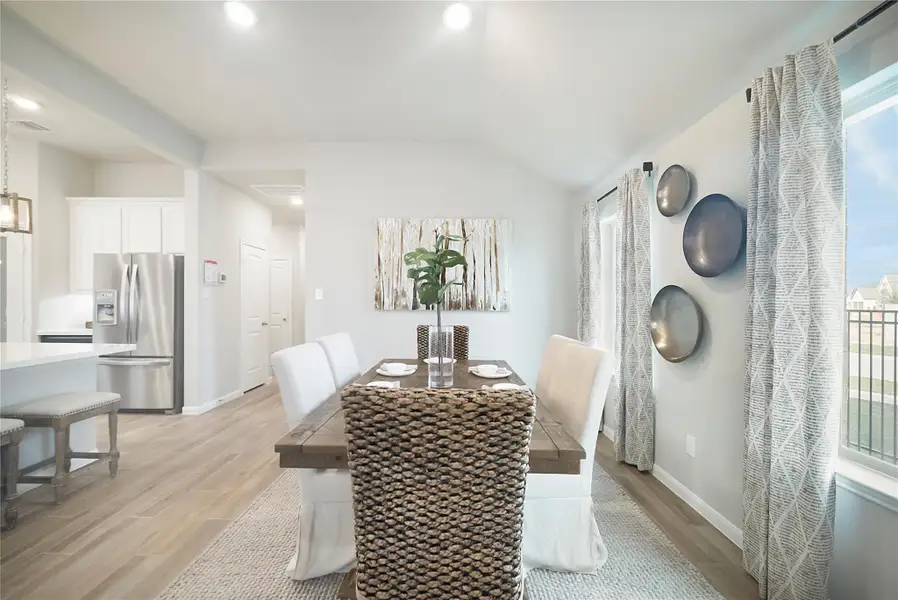 Furnished interior view inside a new home in Sunterra: Premier Collection, Katy (Image 7). Furnished interior view inside a new home in Sunterra: Premier Collection, Katy (Image 7).