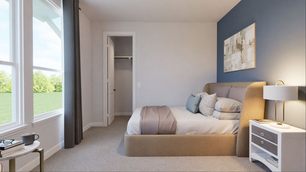 Representative furnished interior of a home built from the Audryna by New Home Co. in The Villas Collection at Novel, Austin (Image 7). Representative furnished interior of a home built from the Audryna by New Home Co. in The Villas Collection at Novel, Austin (Image 7).