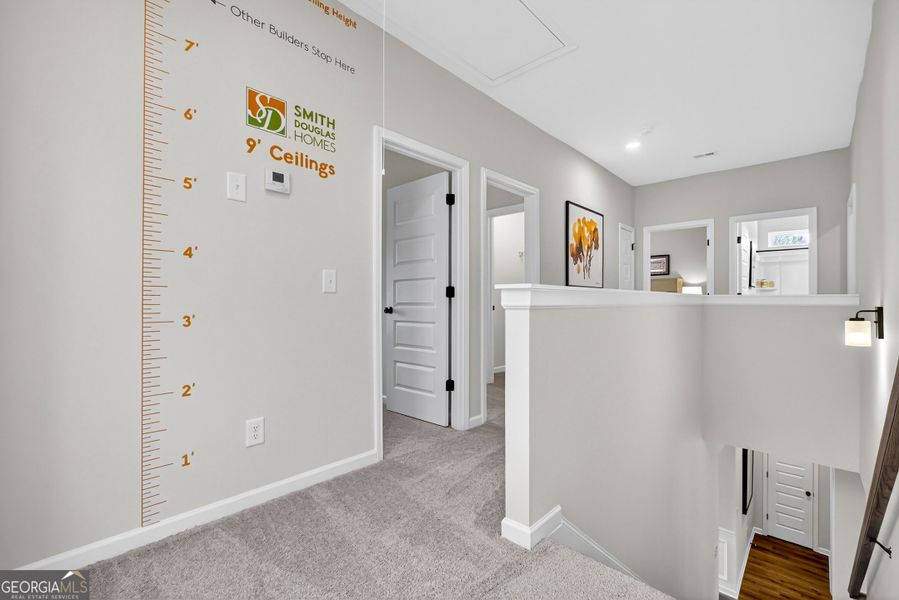 Furnished interior view inside a new home in Bryson Farms, Byron (Image 25).