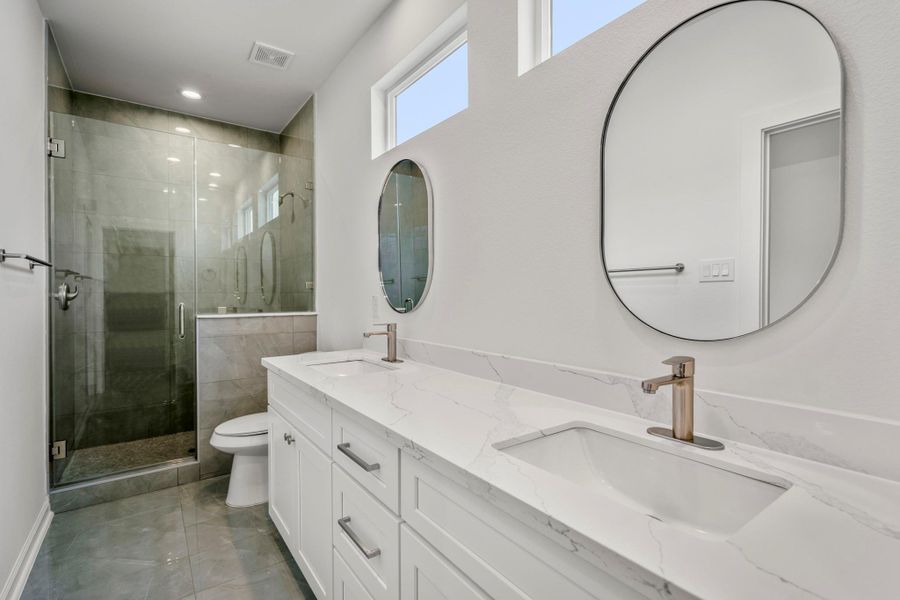 Furnished interior view inside a new home in , Houston (Image 9). Furnished interior view inside a new home in , Houston (Image 9).