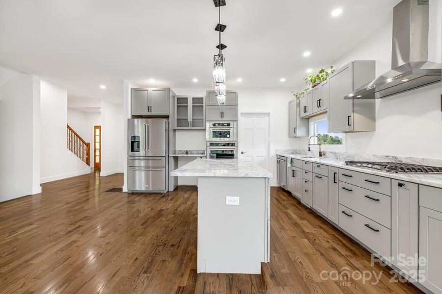 Furnished interior view inside a new home in , Weaverville (Image 14).