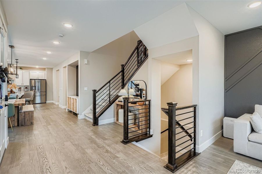 Furnished interior view inside a new home in , Denver (Image 11).