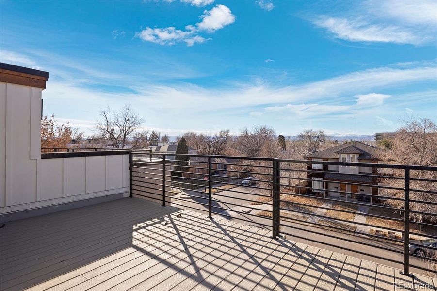 Exterior details and patio area of a home in , Denver (Image 32).